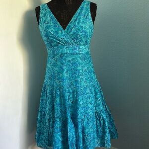 Ralph Lauren summer hits below the knee dress